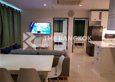 Sukhumvit Living Town BTS ASOKE 2 Bed 1 Bath  C1812140446