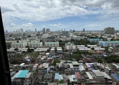 City view from balcony