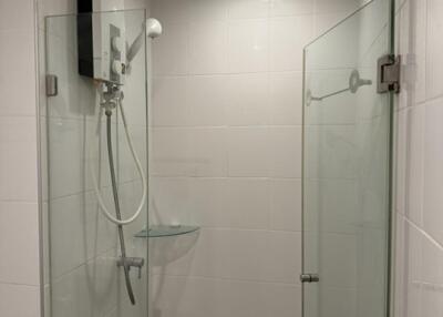 Modern bathroom shower area