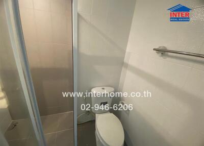 Bathroom with shower and toilet