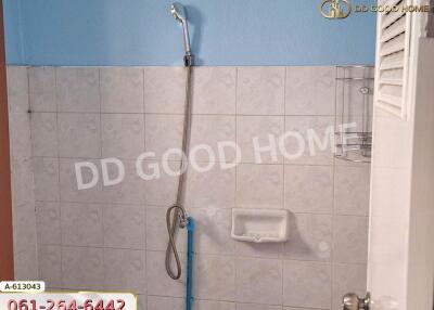 Simple bathroom with showerhead