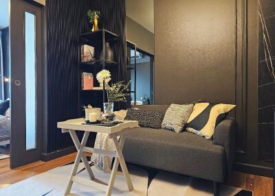 Modern living room with stylish décor