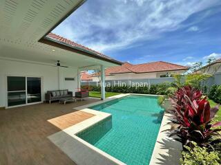 A Newly Completed 3 Bedroom Pool Villa for Rent inside Popular Mali Boutique Project in Hua Hin