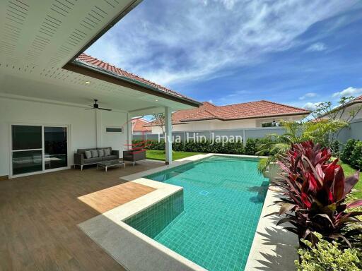 A Newly Completed 3 Bedroom Pool Villa for Rent inside Popular Mali Boutique Project in Hua Hin