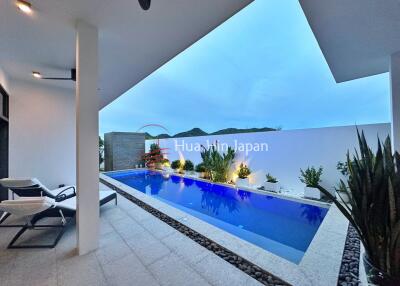 Modern 3 Bedroom Pool Villa in La Lua Resort Project for Sale, Very Close to Pineapple Valley Golf in Hua Hin