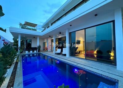 Modern 3 Bedroom Pool Villa in La Lua Resort Project for Sale, Very Close to Pineapple Valley Golf in Hua Hin