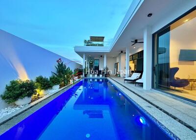 Modern 3 Bedroom Pool Villa in La Lua Resort Project for Sale, Very Close to Pineapple Valley Golf in Hua Hin