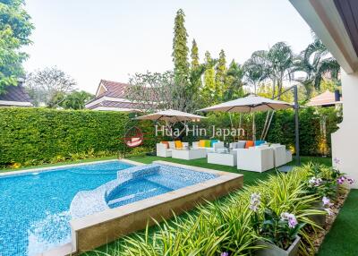 Spacious and Elegant 4-Bedroom Pool Villa for Sale Near Khao Tao Beach, Hua Hin