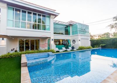 Spacious and Elegant 4-Bedroom Pool Villa for Sale Near Khao Tao Beach, Hua Hin