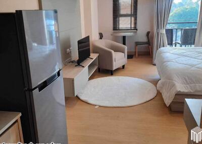 Ping Plus Condo - Chang Klan, Studio, 31 sq.m., 6thFL., near Night Bazaar (ID:633CS)