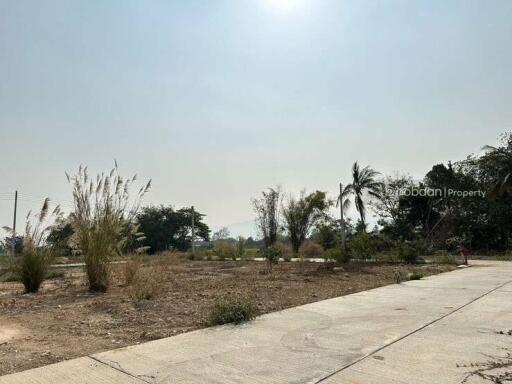 Beautiful land plot of 114 square wah in the San Sai area, near HomePro San Sai