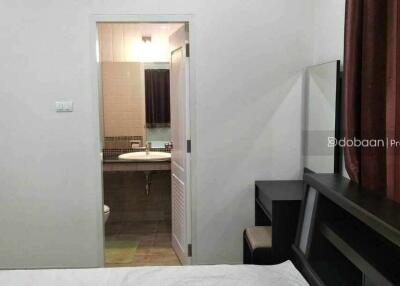 A single-story house with 3 bedrooms and 2 bathrooms, located in the Hang Dong area, near Kad Farang.