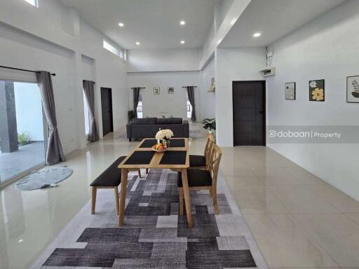 A single-story detached house with 3 bedrooms and 2 bathrooms, located in the Hang Dong area, close to Big C Supercenter Hang Dong 2.