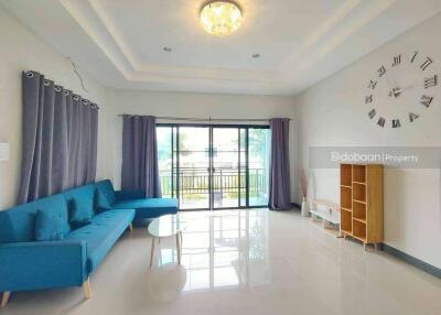 Single house, 1 floor, 3 bedrooms, 2 bathrooms, Saraphi zone, near 89 Plaza.