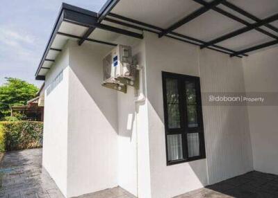 1-story detached house in the project, 3 bedrooms, 3 bathrooms, Hang Dong zone, near Central Chiang Mai Airport.