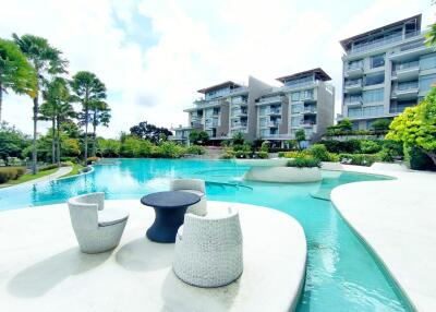 Luxury Pool View and Mountain View Condo For Sale in Bang Saray