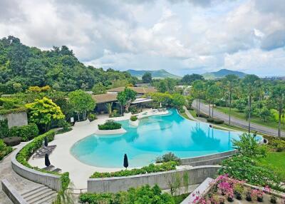 Luxury Pool View and Mountain View Condo For Sale in Bang Saray