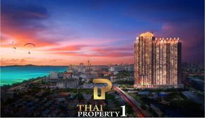 Spacious 1-Bed Direct Sea View Side - Copacabana Coral Reef Jomtien