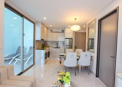 1-Bed Direct Sea View Side with Private Pool - Copacabana Coral Reef Jomtien