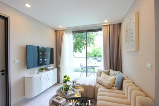 1-Bed Direct Sea View Side with Private Pool - Copacabana Coral Reef Jomtien