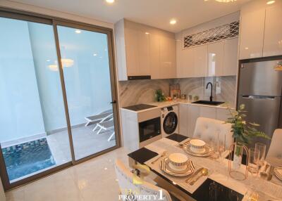 1-Bed Direct Sea View Side with Private Pool - Copacabana Coral Reef Jomtien