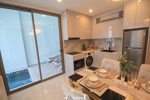 1-Bed Direct Sea View Side with Private Pool - Copacabana Coral Reef Jomtien