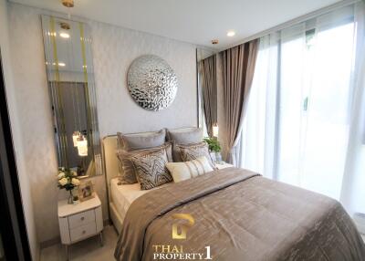 New Condo Project Jomtien 1-Bed Direct Sea View Side - Copacabana Coral Reef