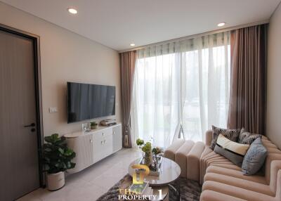 New Condo Project Jomtien 1-Bed Direct Sea View Side - Copacabana Coral Reef