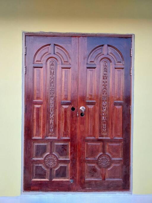 Main entrance door