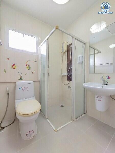 Bathroom with shower and toilet