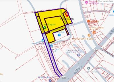 A map displaying property layout and surrounding area