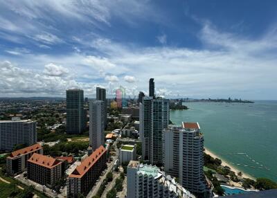 High-rise buildings with ocean view