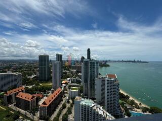 High-rise buildings with ocean view