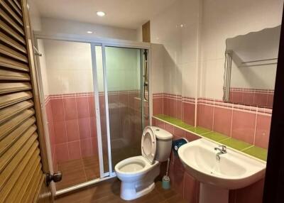 Bathroom with shower and toilet