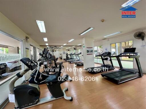 Well-equipped fitness center