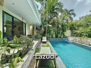 Tropical 2-Bed Bali Style Villa in Bophut Hills, Koh Samui