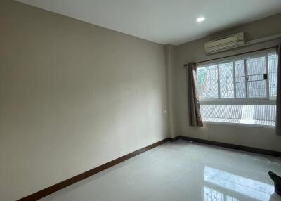 Spacious bedroom with natural light