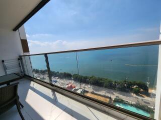 Balcony with ocean view