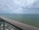 Balcony with ocean view