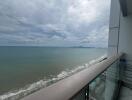 Balcony with ocean view