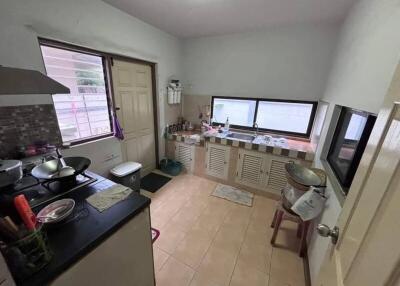 Small kitchen with basic amenities