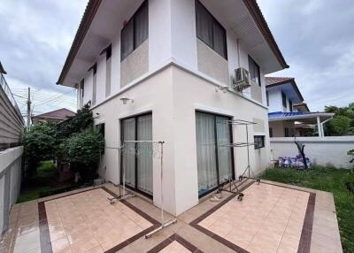 Exterior view of a two-story house