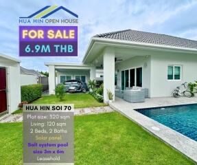 House with pool for sale in Hua Hin