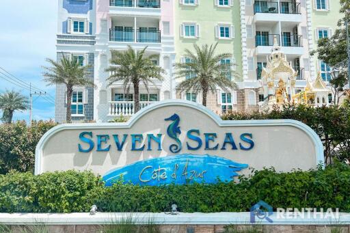 Fully Furnished 1bed Condo in Pattayas Seven Seas - Cote D Azur with Premium Facilities