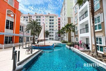 Fully Furnished 1bed Condo in Pattayas Seven Seas - Cote D Azur with Premium Facilities