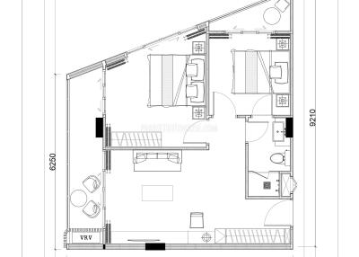 59 ตรม., 2 ห้องนอน, 1 ห้องน้ำ คอนโด ราคา ฿ 15,795,000