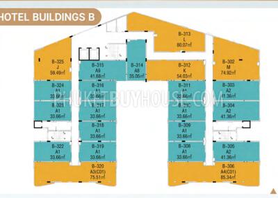 59 ตรม., 2 ห้องนอน, 1 ห้องน้ำ คอนโด ราคา ฿ 15,795,000