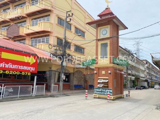 Street view of a building