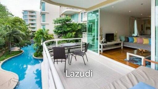 2 Bed Pool View Condo in Town