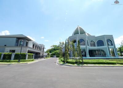 Exterior view of modern buildings